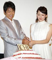 「新郎新婦の初めての共同作業で…」「座頭市」