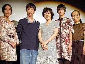 映画同様に舞台挨拶もゆったりとした時間が流れ…「プール」