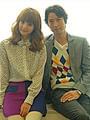 美男美女のデート、絵になります「天使の恋」