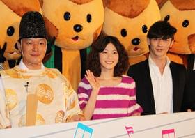 ヒット祈願をした神主さんもフォトセッションに参加「のだめカンタービレ 最終楽章 後編」