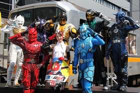 メトロデンライナー出発!「仮面ライダー×仮面ライダー×仮面ライダー THE MOVIE 超・電王トリロジー EPISODE RED ゼロのスタートウィンクル」