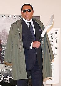相変わらずの番長ぶりを披露「ザ・ウォーカー」