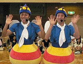 園児たちはハッチとアミィに夢中「昆虫物語みつばちハッチ 勇気のメロディ」