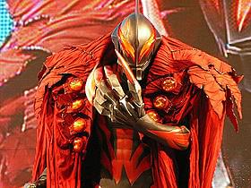 迫力満点のカイザーベリアル「ウルトラマンゼロ THE MOVIE 超決戦!ベリアル銀河帝国」