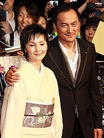 渡辺は妻の南果歩と登場「インセプション」