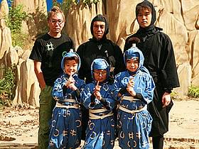 忍術修行に励む清史郎くんたち「忍たま乱太郎」