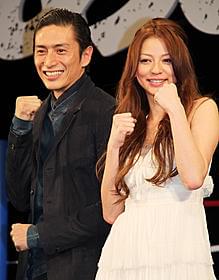 力石徹になりきった伊勢谷友介と白木葉子役の香里奈「あしたのジョー」