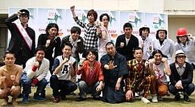 100人の芸人が被災地に笑顔を届けます