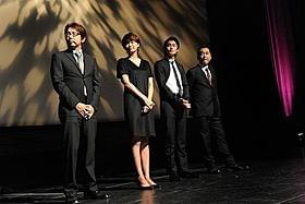 「アントキノイノチ」プレミア上映会の模様「アントキノイノチ」