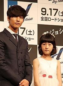 劇中同様、息ピッタリのふたり「アジョシ」