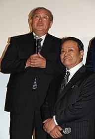 西田敏行、的川泰宣教授とご対面「はやぶさ HAYABUSA」
