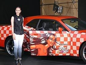 “武井咲”カーにスター気分!「ワイルド・スピード MEGA MAX」