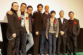 長編アニメ「TATSUMI」製作者らと登壇した別所哲也