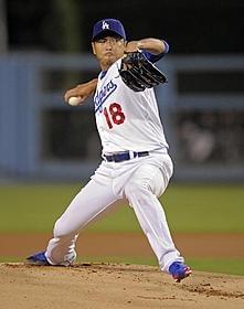 今年ドジャースでプレーしていた黒田博樹投手