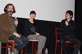 トークイベントを行ったジム・オルークと熊切和嘉監督「海炭市叙景」