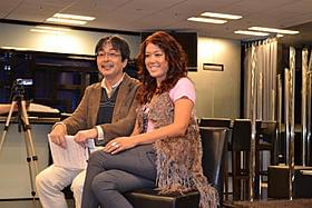 トークショーを行ったLiLiCoとAV評論家の山本浩司氏「ハリー・ポッターと死の秘宝 PART2」