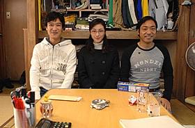 「鍵泥棒のメソッド」に出演する(左から)堺雅人、広末涼子、香川照之「鍵泥棒のメソッド」