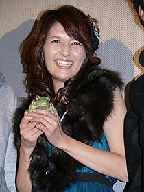 笑顔で舞台挨拶に登壇した吉井怜「寄性獣医・鈴音 EVOLUTION」