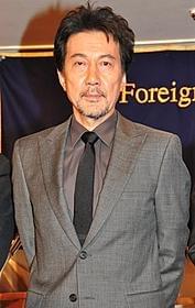 外国人記者向けに会見した役所広司「聯合艦隊司令長官 山本五十六 太平洋戦争70年目の真実」
