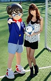 桐谷美玲、「コナン」で声優初挑戦「名探偵コナン 11人目のストライカー」