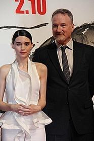 初来日を果たしたルーニー・マーラとデビッド・フィンチャー監督「ドラゴン・タトゥーの女」