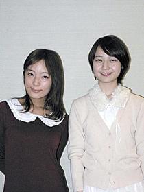 「クソ素晴らしいこの世界」で 共演する(左から)しじみ、キム・コッピ「怪談新耳袋 異形」