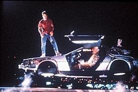 「バック・トゥ・ザ・フューチャー」の一場面「バック・トゥ・ザ・フューチャー」