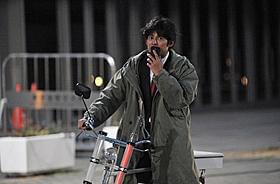 何日もかけて撮影された自転車をこぐシーン「踊る大捜査線 THE FINAL 新たなる希望」