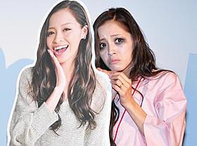 恐怖顔メイクで登場した小森純「グレイヴ・エンカウンターズ」