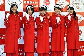 キー5局の女性アナウンサーが応援
