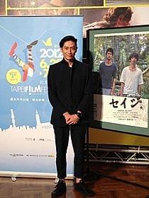 台北映画祭に出席した伊勢谷友介「カクト」