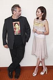 リュック・ベッソンとミシェル・ヨー「The Lady アウンサンスーチー ひき裂かれた愛」