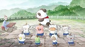 「マクダルのカンフーようちえん」の一場面「マクダルのカンフーようちえん」