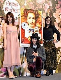離婚報道を一蹴した国生さゆり(右)「白雪姫」