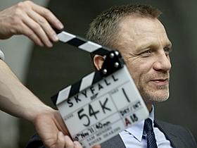 ロンドンでの撮影に臨むダニエル・クレイグ「007 スカイフォール」