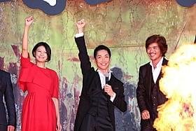 1年越しの公開を喜ぶ野村萬斎らキャスト陣「のぼうの城」