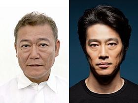 「地獄でなぜ悪い」で園子温監督作に初出演する國村隼と堤真一「キル・ビル」