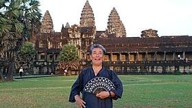 アンコールワットを訪れた高田純次