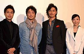 舞台挨拶に立った加藤和樹ら「CMタイム」