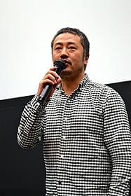 ティーチインに出席した赤堀雅秋監督「その夜の侍」