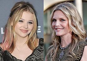 ティム・ロビンス監督作で共演する クロエ・モレッツとミシェル・ファイファー「ダーク・シャドウ」