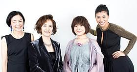 爆笑の絶えない(左から)西田尚美、 浅茅陽子、犬山イヌコ、中鉢明子「綱引いちゃった!」