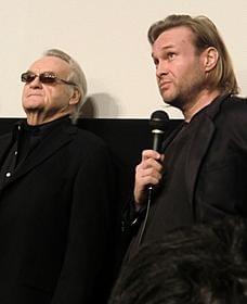 イエジー・スコリモフスキ監督と息子のミハウ「鬼婆」