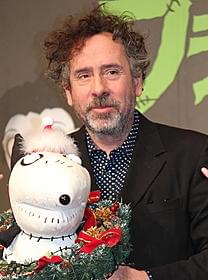 来日したティム・バートン監督「フランケンウィニー」