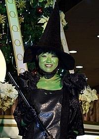 点灯式に出席したしずちゃん「オズ はじまりの戦い」