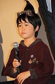 劇中衣装で登場した鈴木福くん「映画 妖怪人間ベム」