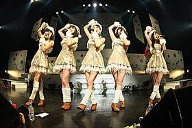 満員の赤坂BLITZでクリスマスライブを行った9nine「スタードライバー THE MOVIE」