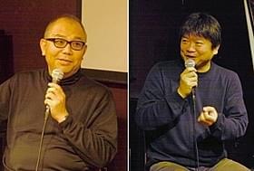 犬童一心監督(左)と本広克行監督「サイド・バイ・サイド フィルムからデジタルシネマへ」