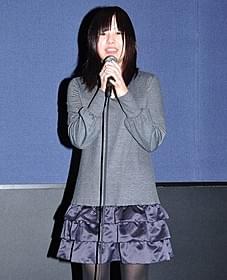 舞台挨拶に飛び入り参加した池田愛「ももいろそらを」