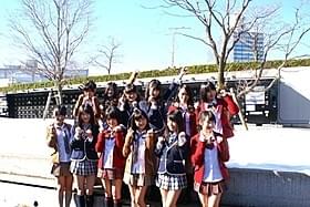 「てっぺんとったんで!」のジャケット撮影を行ったNMB48